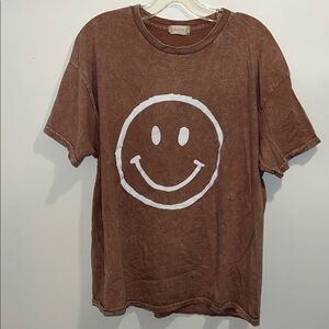 Faded Smiley Face T-Shirt